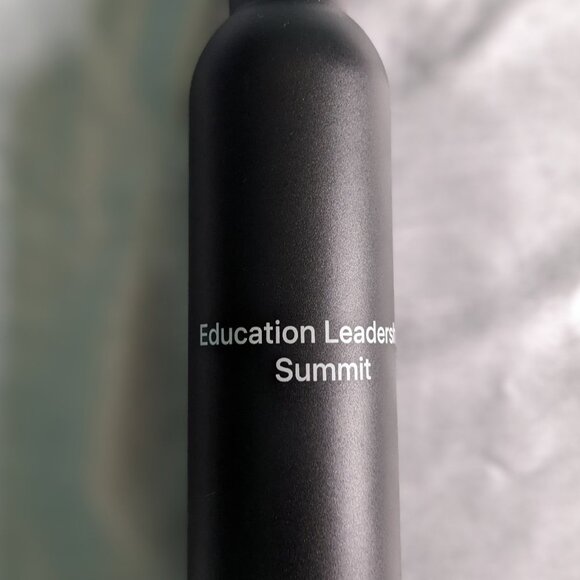 Stainless steel bottle. Black. New. Keeps drinks hot or cold. - Picture 2 of 8